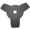 Brush Cutter Blade Strimmer Metal Disc 25.4mm 3 Tooth Strimmer Weed Tool
