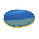 Natural Pure Agate Slices Polished Irregular Crystal Quartz Stone Pendant Charms