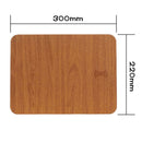 Wireless Charger Large Mouse Mat Mice Desktop Charging Wood Mousepad Anti-slip