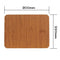 Wireless Charger Large Mouse Mat Mice Desktop Charging Wood Mousepad Anti-slip
