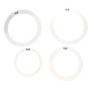 2 Packs Different Size Drum Muffler Dampening Rings Drum Set Accessoies