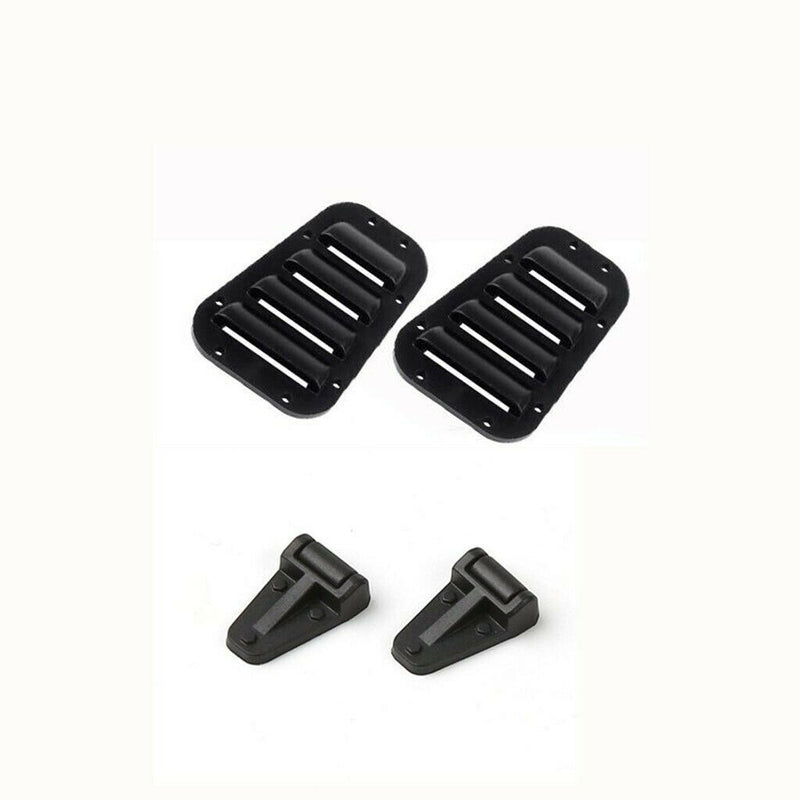 1/10 RC Rock Crawler Door Hinge&Handles&Intake Grille Cover for Traxxas Accs