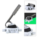 720GPH Boat Marine Manual Diaphragm Hand Bilge Water Pump with Handle, White