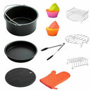 Air Fryer Accessories 8 Inch for 5.8 qt XL Air Fryer, 9 pieces for Gowise P