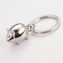 1Pc Lovely Mini Pig Keychain Keyring Keyfob Cute Gift Ring Charm Decoration S6A2