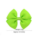 20pcs Baby Kids Girls Grosgrain Ribbon Bow Hair Clip Hairpin Alligator Clips  MO
