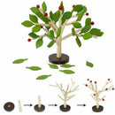 Wood Building Blocks Tree Set for Kids Children Men Preschool DIY Learning
