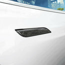 Carbon Fiber Car Exterior Door Handle Cover Scratch Protector for Tesla Mod