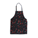 Chili Style Unisex Solid Cooking Kitchen Restaurant Bib Apron with Pocket