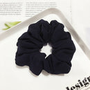 10PCs Hair Scrunchies Pack Satin Scrunchy Bands Elastic Ponytail Holder F. Women