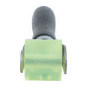 Wooden Grip Auto Sound Deadener Application Clear Yellow Rubber Roller L7E4