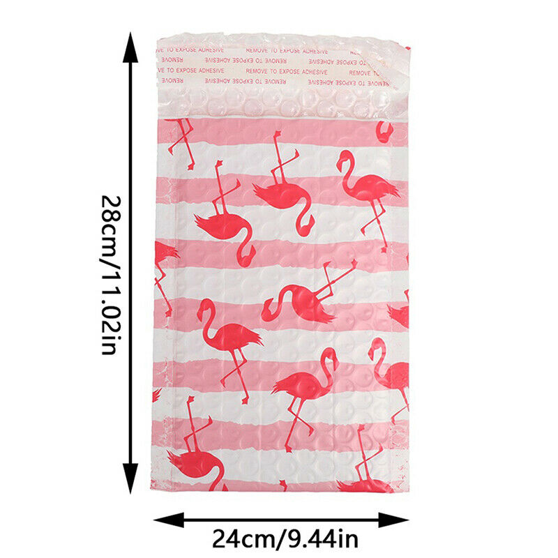 Usable Space Flamingo Bubble Mailer Envelopes Padded Mailing Bag Self SealiS Hn