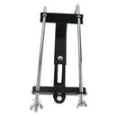 Black Adjustable Battery Holder Stabilizer Holding Bracket Hold Down Kit for Car