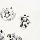 Handwork Children Adults Transparent Seal Stamp DIY Decor Silica Gel
