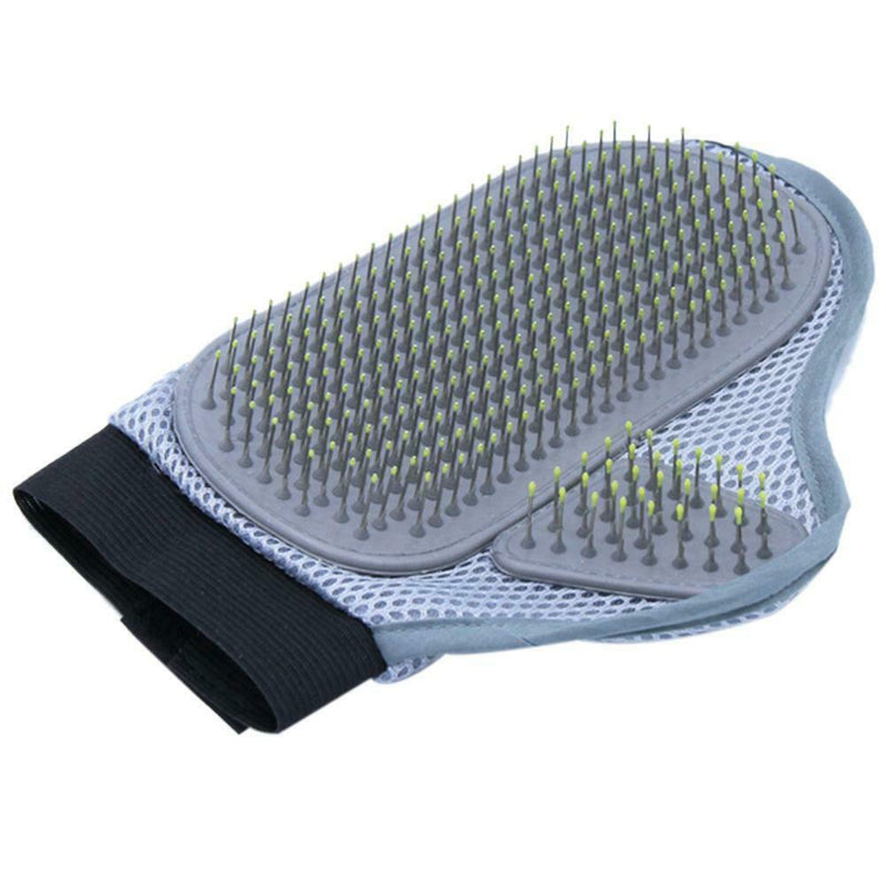Pet Dog Cat Palm Shape Grooming Bath Brush Comb Massage Hair Rubber Glove
