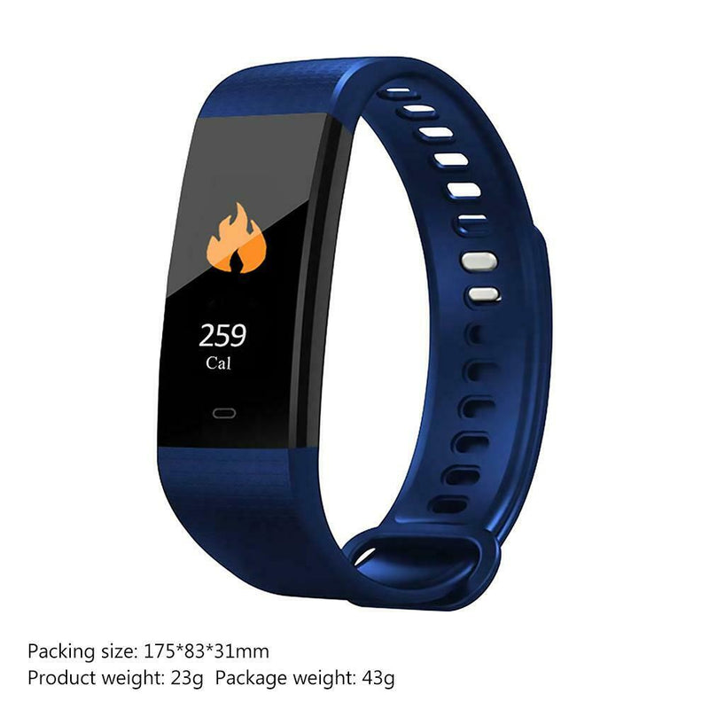 Y5 Smart Sport Watch Pedometer Heart Rate Monitor Wristband for Android iOS