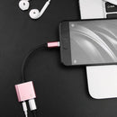 2 in1 Type-C to 3.5mm Headphone Jack Adaptor/Connector Charger, Earphone Au G5M1