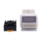 AC 220V 5A Programmable Double Time Timer Delay Relay Device Tool DH48S-S R2K1