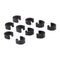 10Pcs Plastic Bike Cable Rotating S-Hook, Bicycle 4 & 5mm Housing Connector +