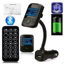 Car Kit MP3 Bluetooth Player FM Transmitter Modulator Rem I5A2 SD New Contr T9T0