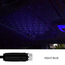 USB Car Atmosphere Lamp Interior Ambient Star Light Sky LED Starry Projector New
