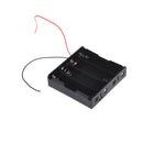 18650 Plastic Battery Holder Storage Box Cases For 4 x 14.8V 75.8x81x19.5mm ES