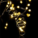 5X(1PCS Solar 2M LED Cork Shaped 20 LED Night Fairy String Light Kork Sola A1Z4)