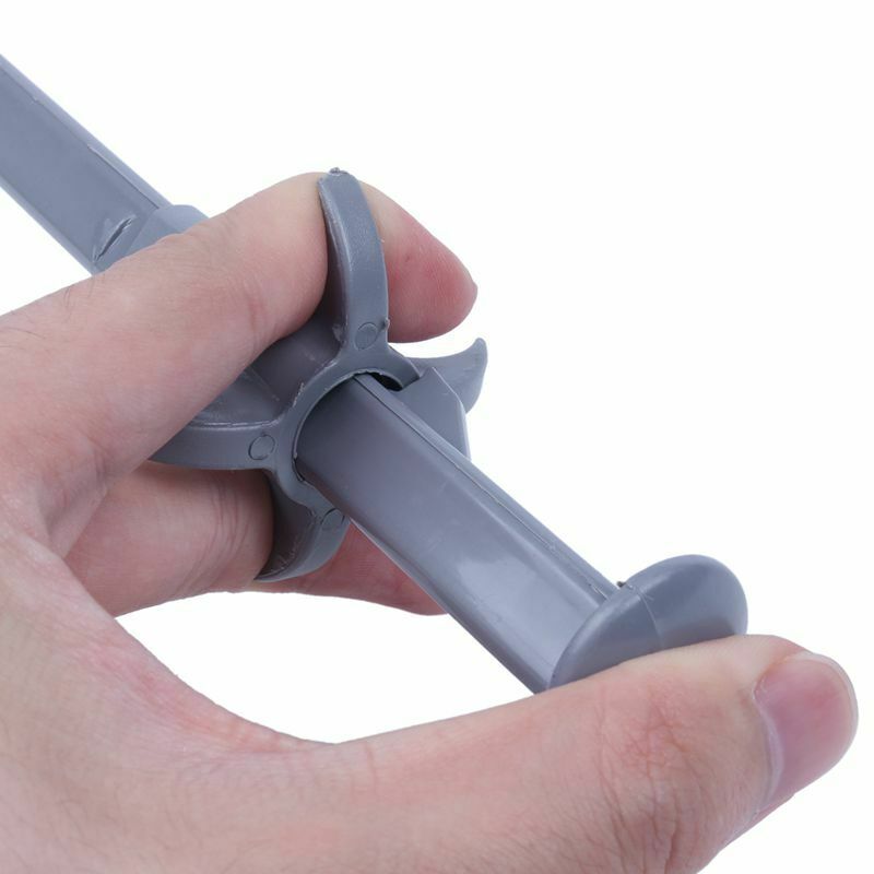 Aquarium Fish Tank Plastic Plant Pruning Tongs Tweezer Pliers,50cm A6I2