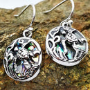 European Hollowed Turtle Dangle Ear Hook Women Drop Earrings Jewelry Gift A