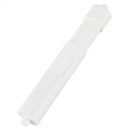 Plastic Hotel Bathroom Telescopic Toilet Paper Replacement Roller White U8T6