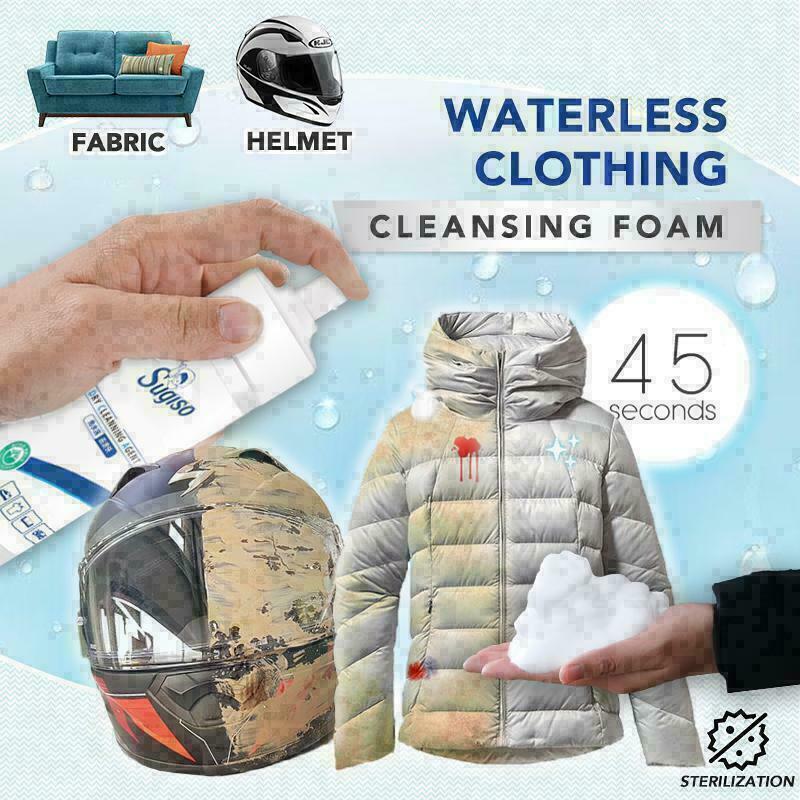 Waterless Clothing Cleansing Foam 150ML Free Favor F4Q0 G9G5 U8L0