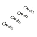 50 Pieces Fast Connecting Clips Fishing  Clips Swivels Connector 10mm