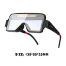Solar Auto Darkening Anti-Glare Welding Glasses DIN11 Protection Helmet