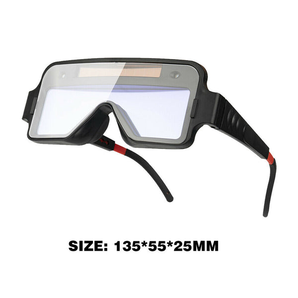 Solar Auto Darkening Anti-Glare Welding Glasses DIN11 Protection Helmet