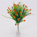 Artificial Gypsophila Flower Bouquet Baby Breath Wedding Home Decor Orange