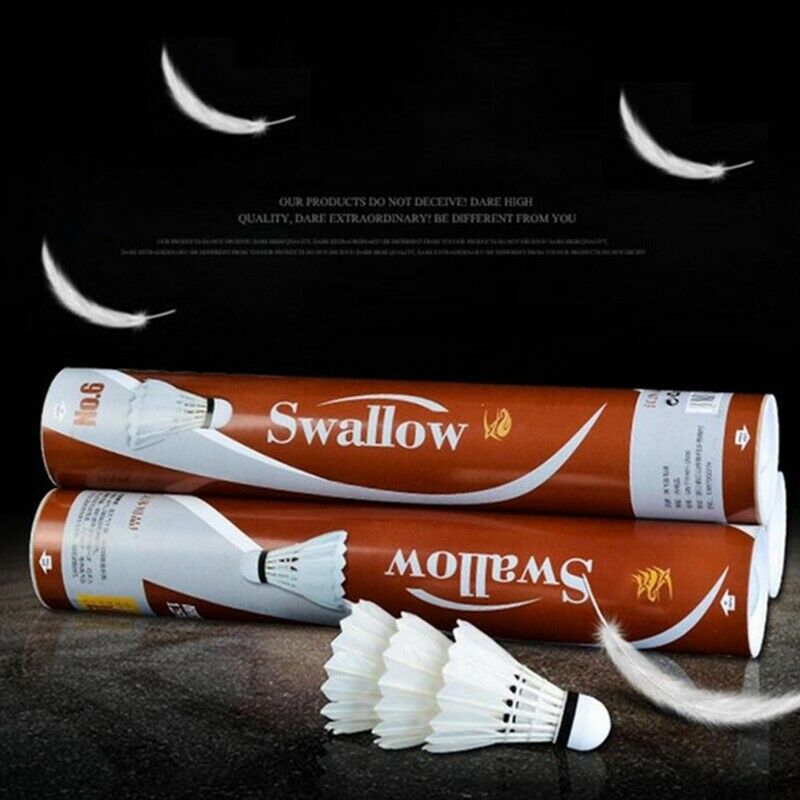 12 Pcs / Lot Badminton Goose Down Badminton Ball Shuttlecock Outdoor Sports