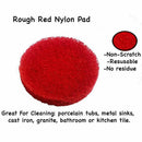 Drill Brush Scrub Pad With Drill Attachment For Tile, Sink, Water Spot, Fib