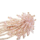 Bohemian Crystal Beads Beaded Tassel Earrings Long Paragraph Earrings Ethni