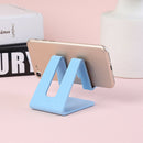Universal Plastic Desktop Holder Tablet Mobile Phone Stand Bracket (Blue) A
