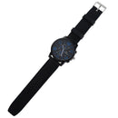 Grand Touring Blue Men's Casual Silicone Stainless Steel Wrist Watch K1K3