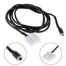 1Pc DIY car aux in input female interface adapter cable for mazda 3 6 mx-5 rx lj