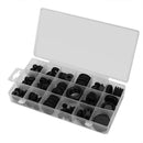 125pcs Rubber Grommet Firewall Wire Gasket Hollow Sealing Plug Assortment