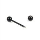 New 7Pcs 14G 316L Surgical Steel Barbell Bar Tongue Ring Stud Piercing Pin