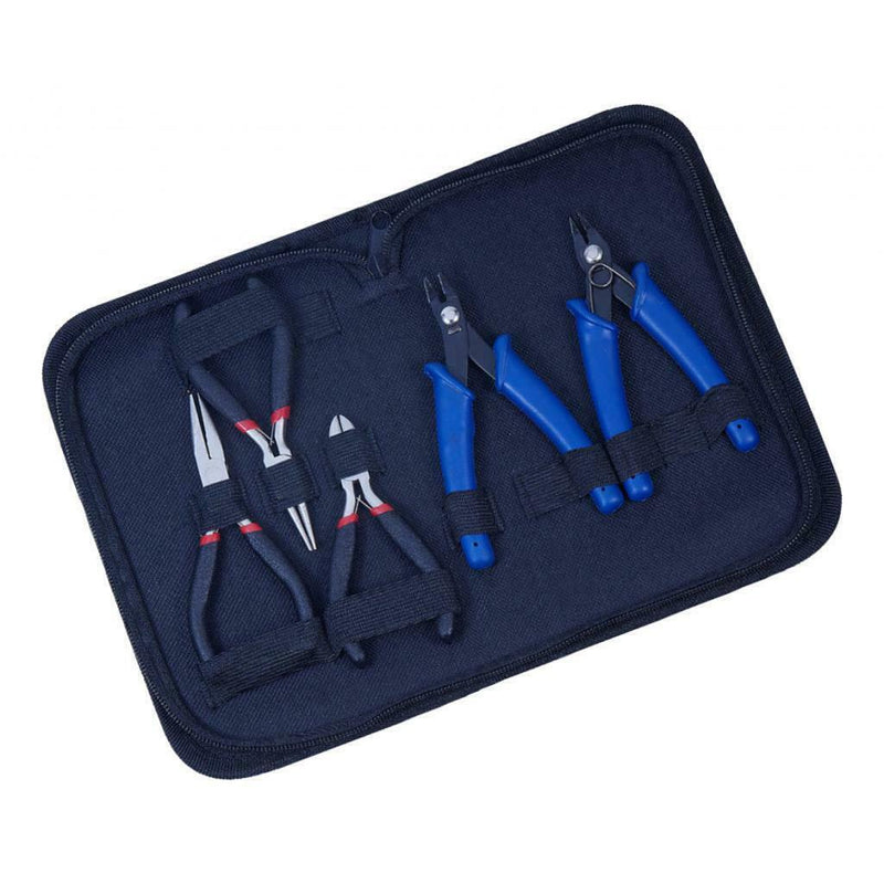 1 Set/5pcs Stainless Steel Pliers Jewelry Making ,Repairing Tool Kit