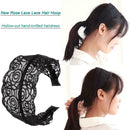 Korean Lace Hollow Headwear Headband Retro Hairdress Headpiece Hair Jewelry A