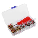 242Pcs Car A/C Air Conditioning R134a Valve Core Assortment+Remover Tool Kit Set