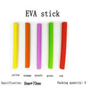 5 Foam Stick Cylinder Float Making Fly Tying Fishing Tackles 8x70mm Yellow