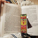 DIY Owl Special Shaped Diamond Painting Leather Bookmarks with Tassel Gifts