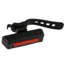 1pc USB Rechargeable LED Bicycle Cycling Front/Rear Tail Light Bike Lamp 6 Modes