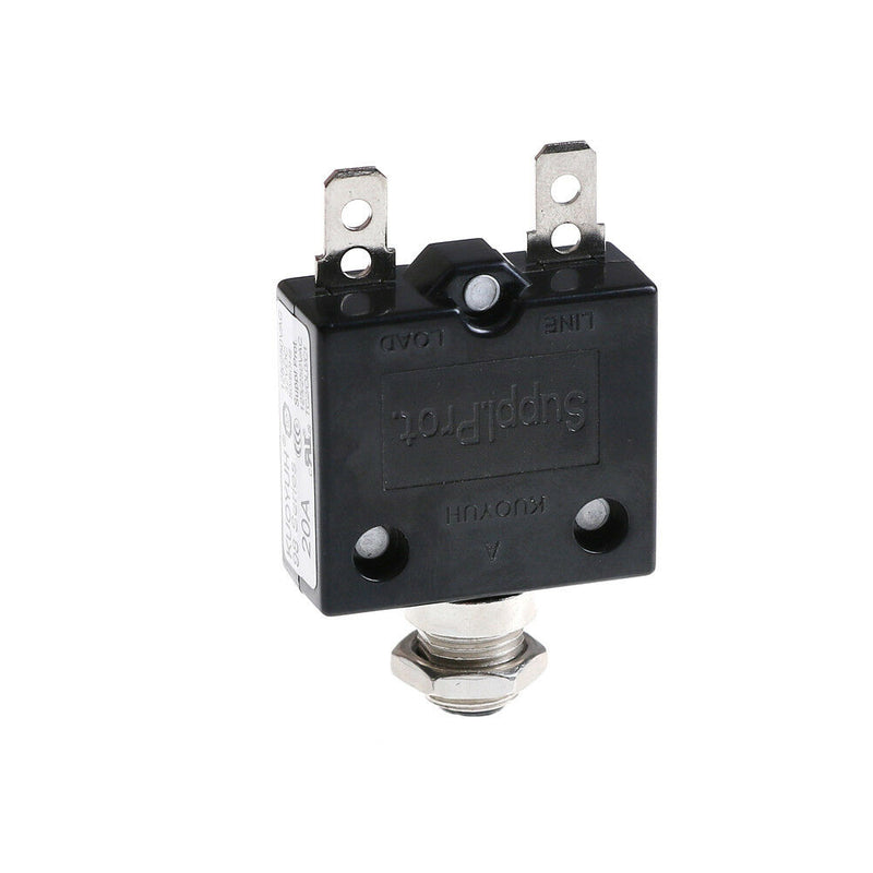 125/250Vac 20A 20 Amp Circuit Thermal Breaker Thermal Protector For Generator Nw